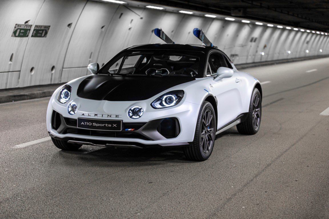 Alpine A110 Sports X Concept, el deportivo francés se convierte en crossover