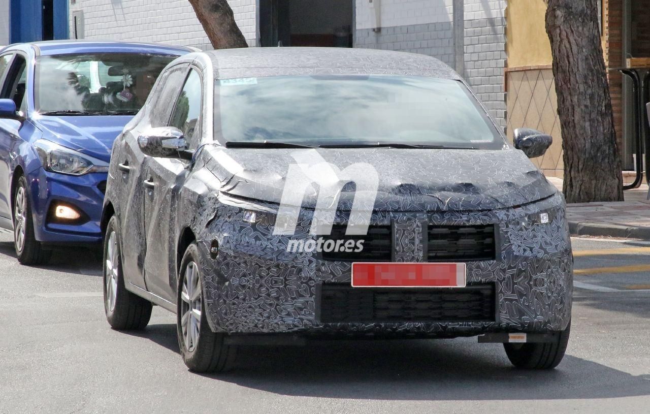 Vuelve a dejarse ver uno de los prototipos del nuevo Dacia Sandero 2020