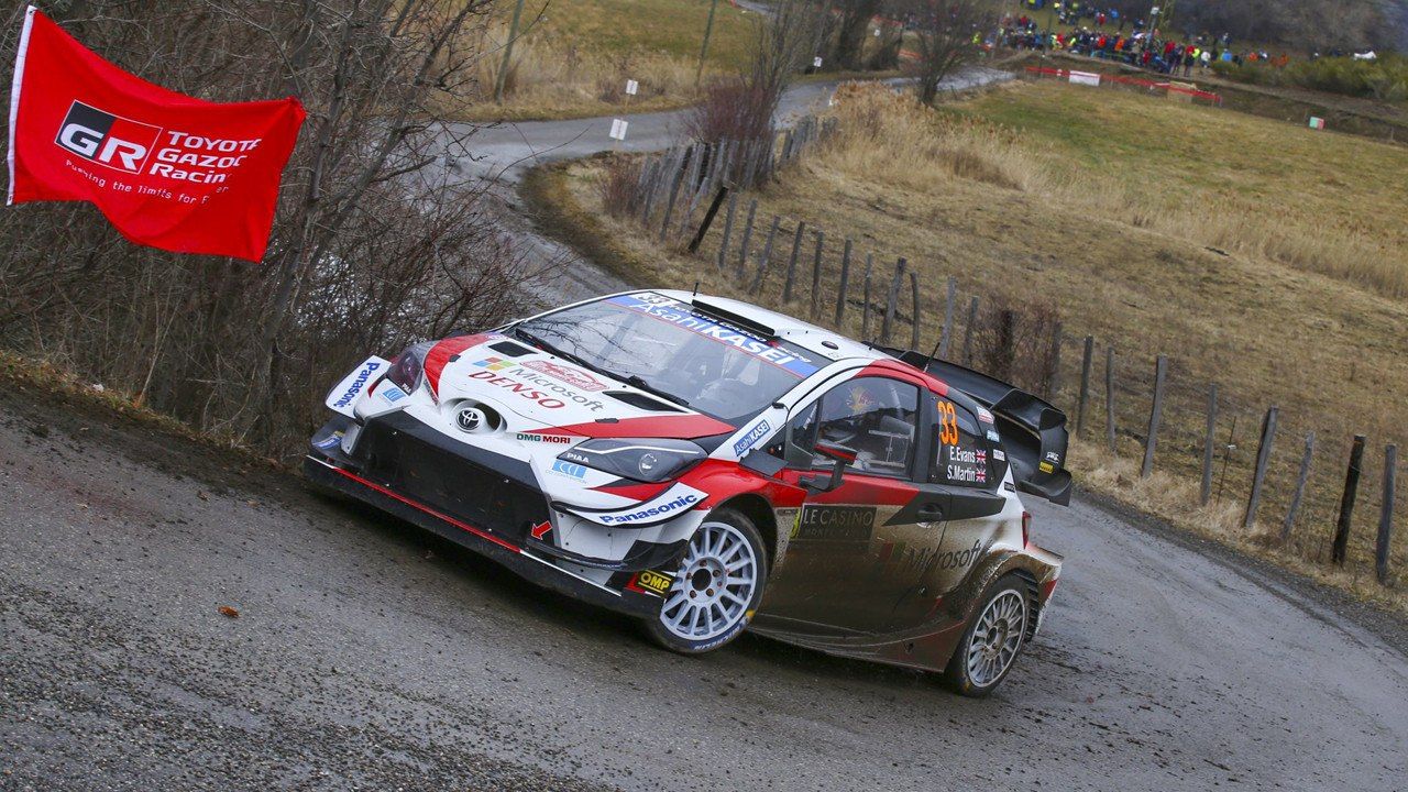 Elfyn Evans resiste los ataques de Ogier en el Rally de Montecarlo