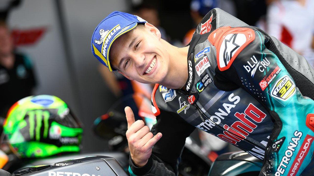 Fabio Quartararo competirá con el equipo oficial de Yamaha desde 2021