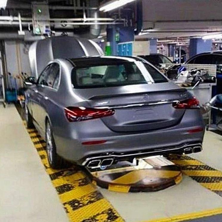 Una filtración desvela el diseño de la parte trasera del nuevo Mercedes-AMG E 63 2020