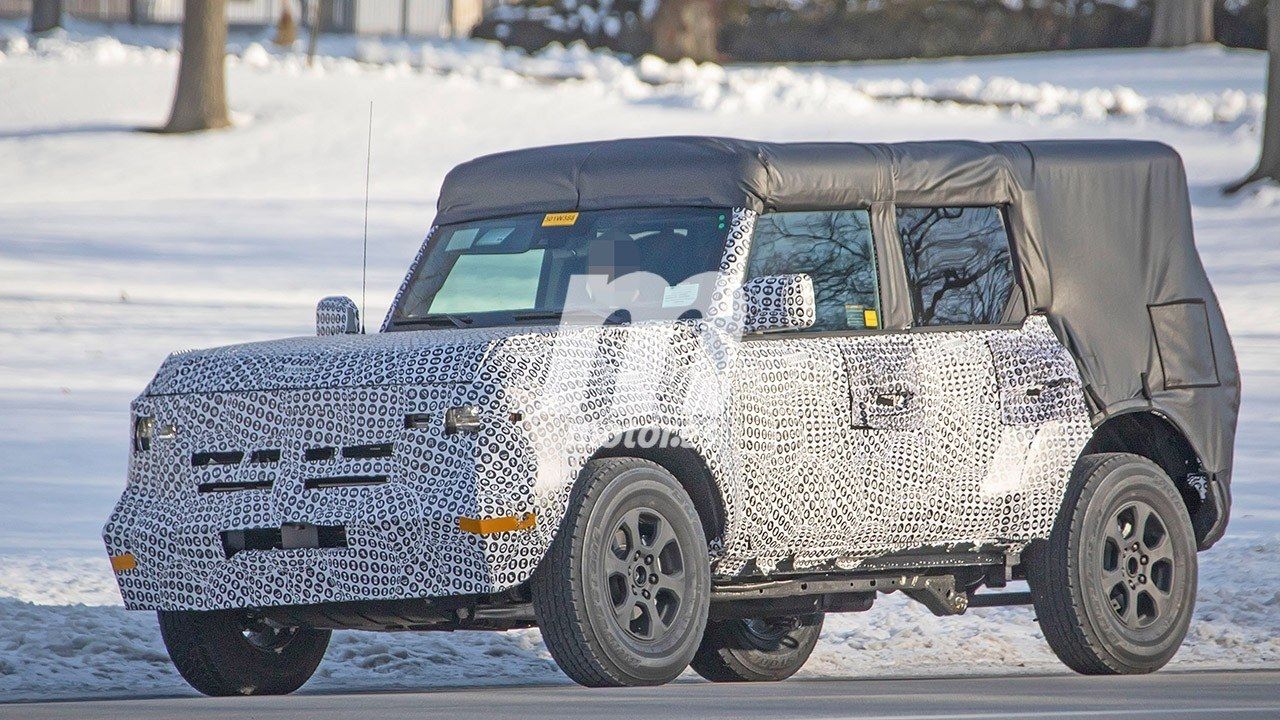 ¡Cazado! La suspensión del nuevo Ford Bronco al detalle en estas fotos espía