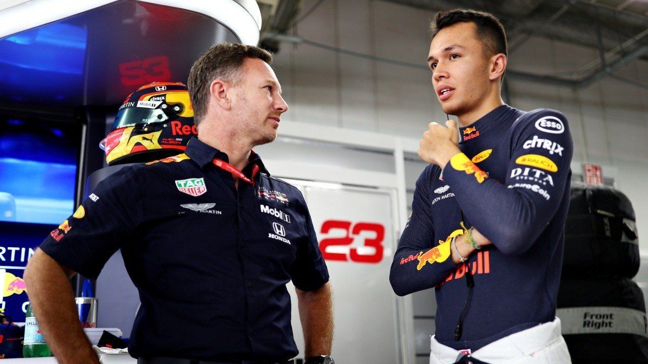 Horner espera mucho de Albon: «Tendrá estabilidad por primera vez desde el karting»