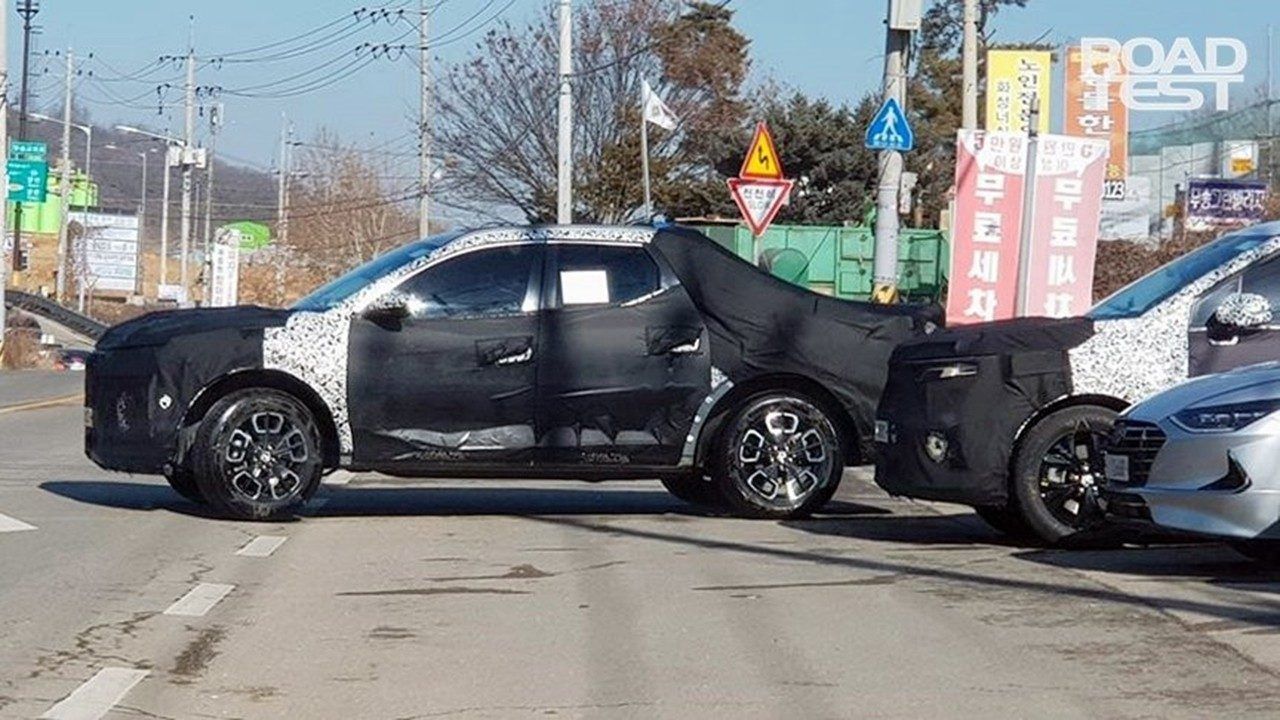 El esperado Hyundai Santa Cruz vuelve a ser cazado a plena luz del día