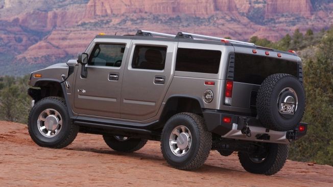 Hummer H2 - posterior