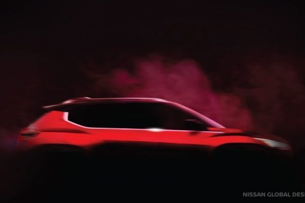 Nissan adelanta un teaser del nuevo crossover que prepara para India