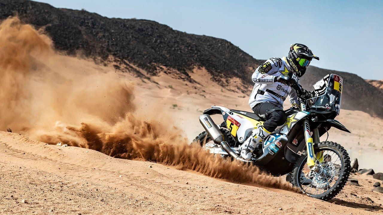 Pablo Quintanilla logra la primera victoria de Husqvarna en este Dakar