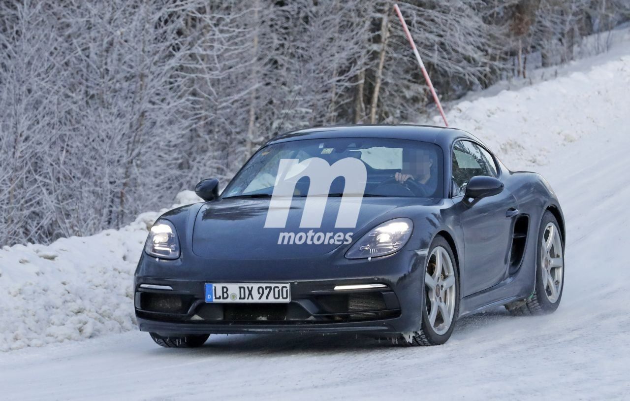 Cazado el nuevo Porsche 718 Cayman GTS 4.0 en las pruebas de invierno