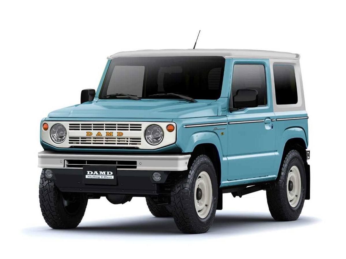 El Suzuki Jimny más cool de DAMD se inspira en el Ford Bronco clásico