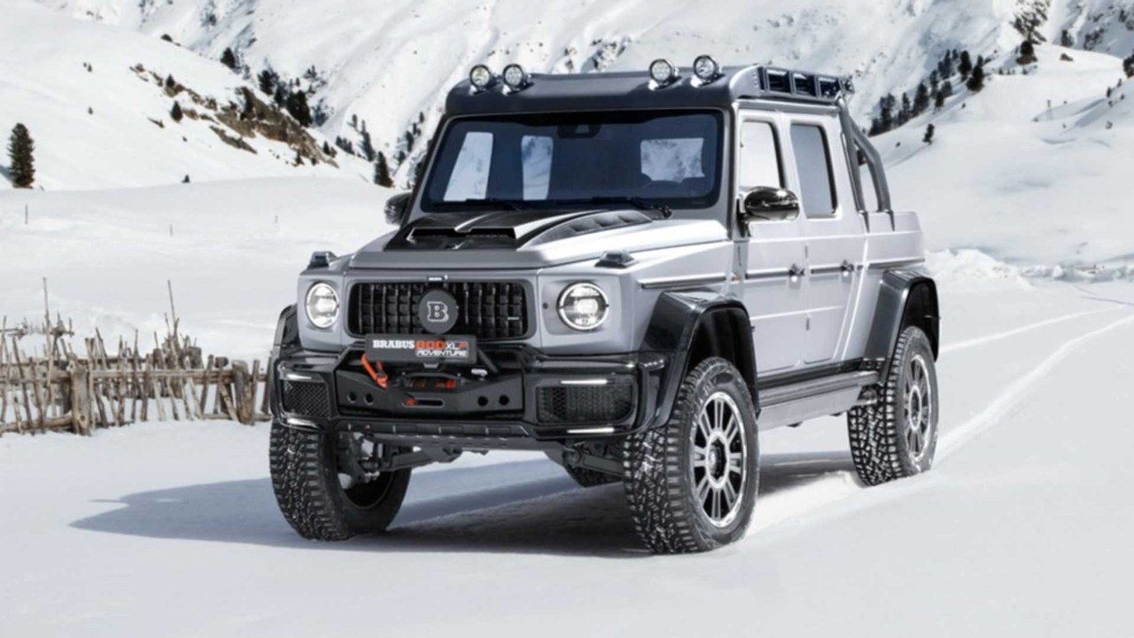 Brabus 800 Adventure XLP: nuevo y brutal pick-up off-road del Clase G