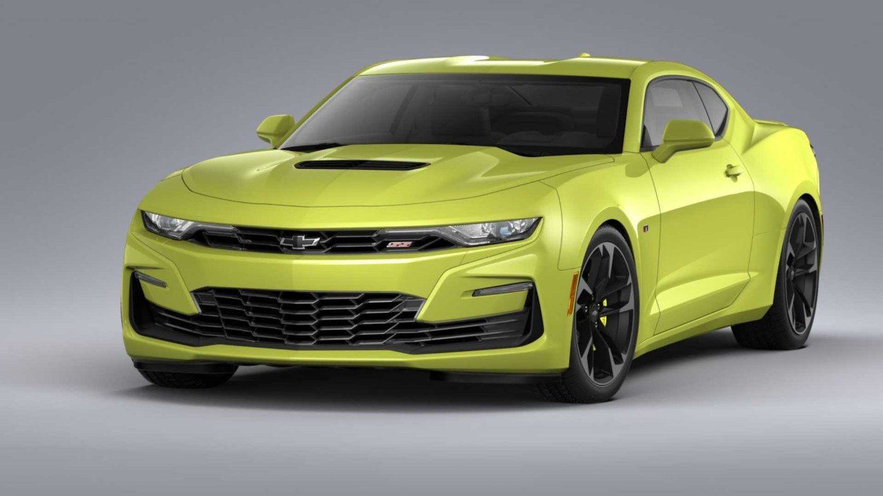 Chevrolet presenta los nuevos y atractivos Camaro Shock y Steel Edition 2020