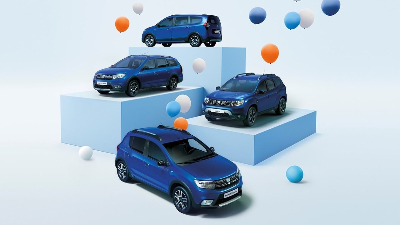 Dacia celebra en Europa su 15 aniversario con la edición especial «15 Years»