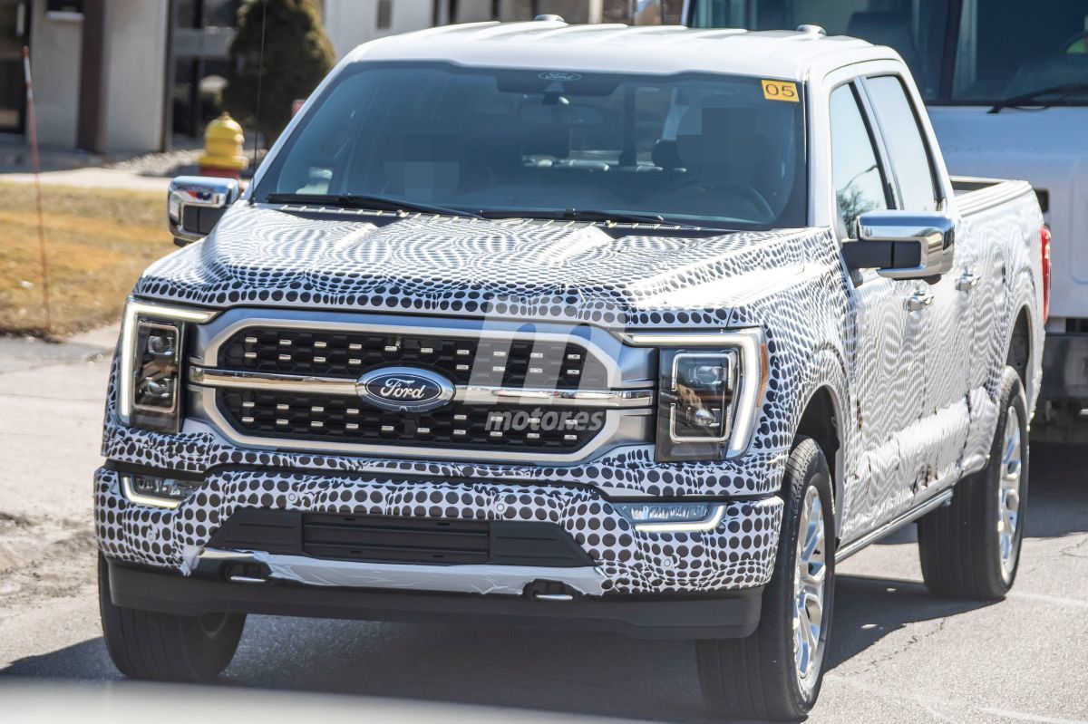 El futuro Ford F-150 2021 muestra su nuevo frontal por primera vez