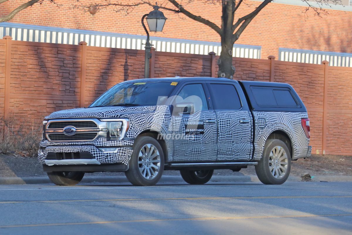 El nuevo Ford F-150 Hybrid ya se pasea ligero de camuflaje