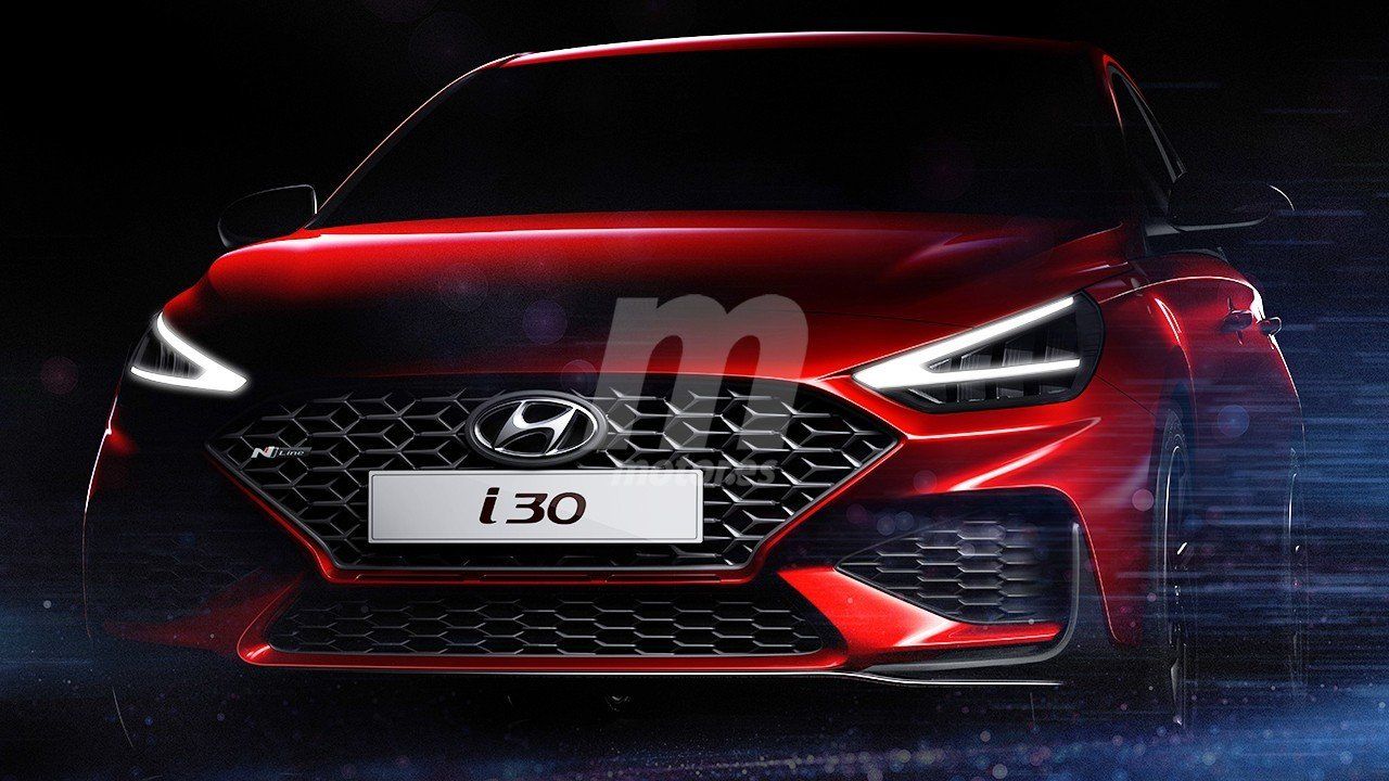 El nuevo Hyundai i30 2020 se deja entrever en este adelanto oficial