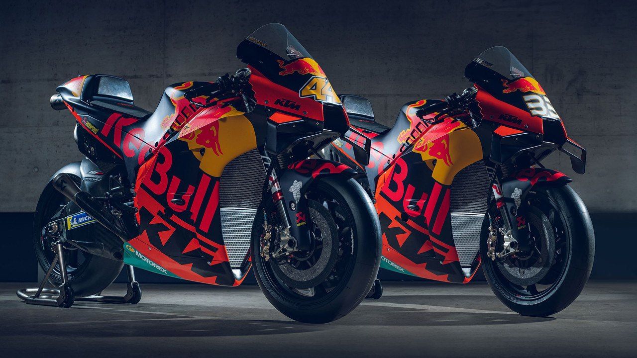 KTM y Tech 3 muestran las decoraciones de sus MotoGP de 2020