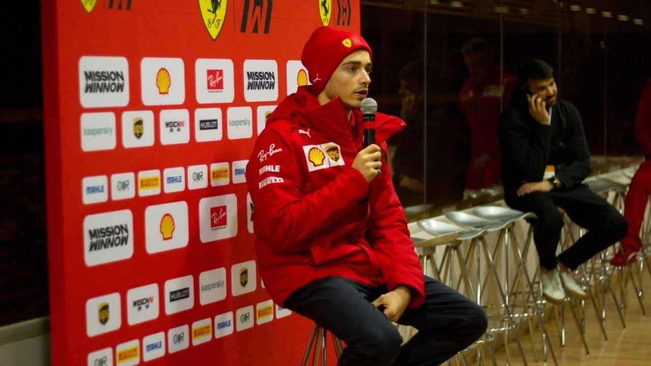 Leclerc renuncia a los juegos mentales: "Las palabras no importan nada al final"