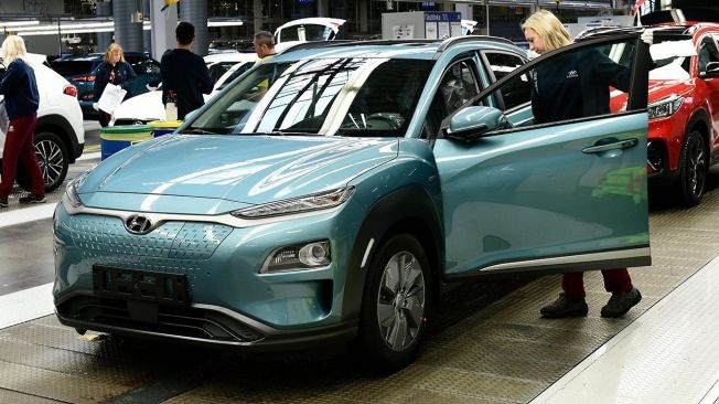 Producción del Hyundai Kona Eléctrico