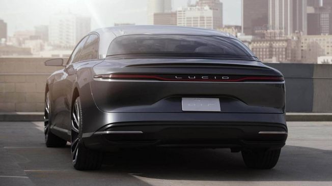 Lucid Air - posterior