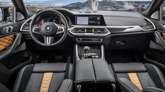 BMW X6 M Competition - interior