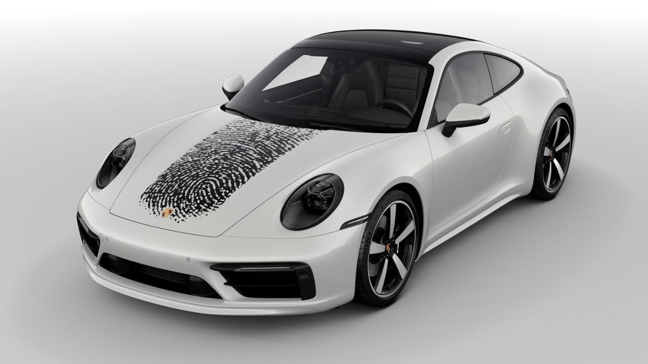 Nueva personalización de Porsche Exclusive para el 911, una impresión de la huella dactilar