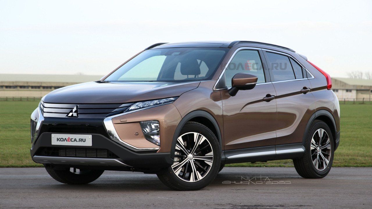 Primeros renders del Mitsubishi Eclipse Cross 2021 ante su inminente actualización