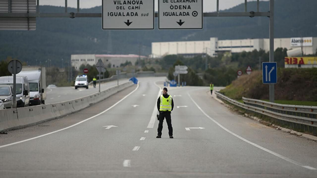 Carreteras cerradas por el estado de alarma, ¿qué vehículos pueden circular?