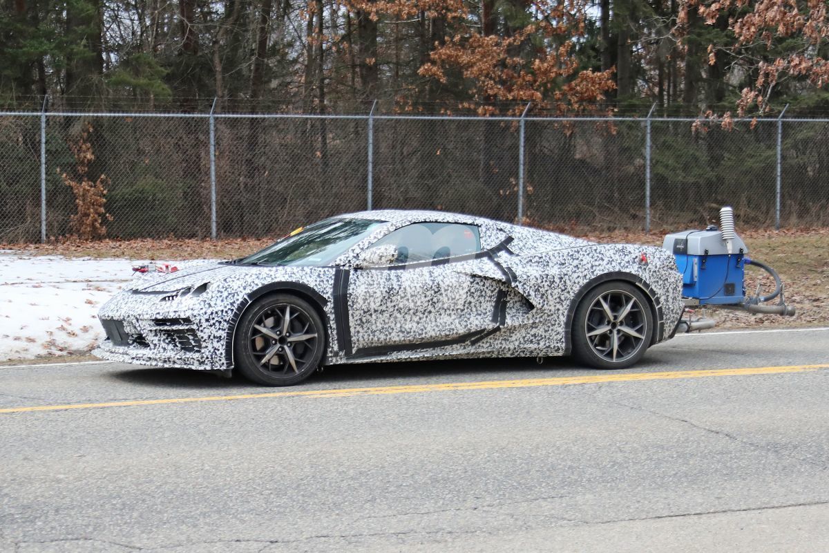 Pillamos el nuevo Corvette híbrido durante unas pruebas de emisiones