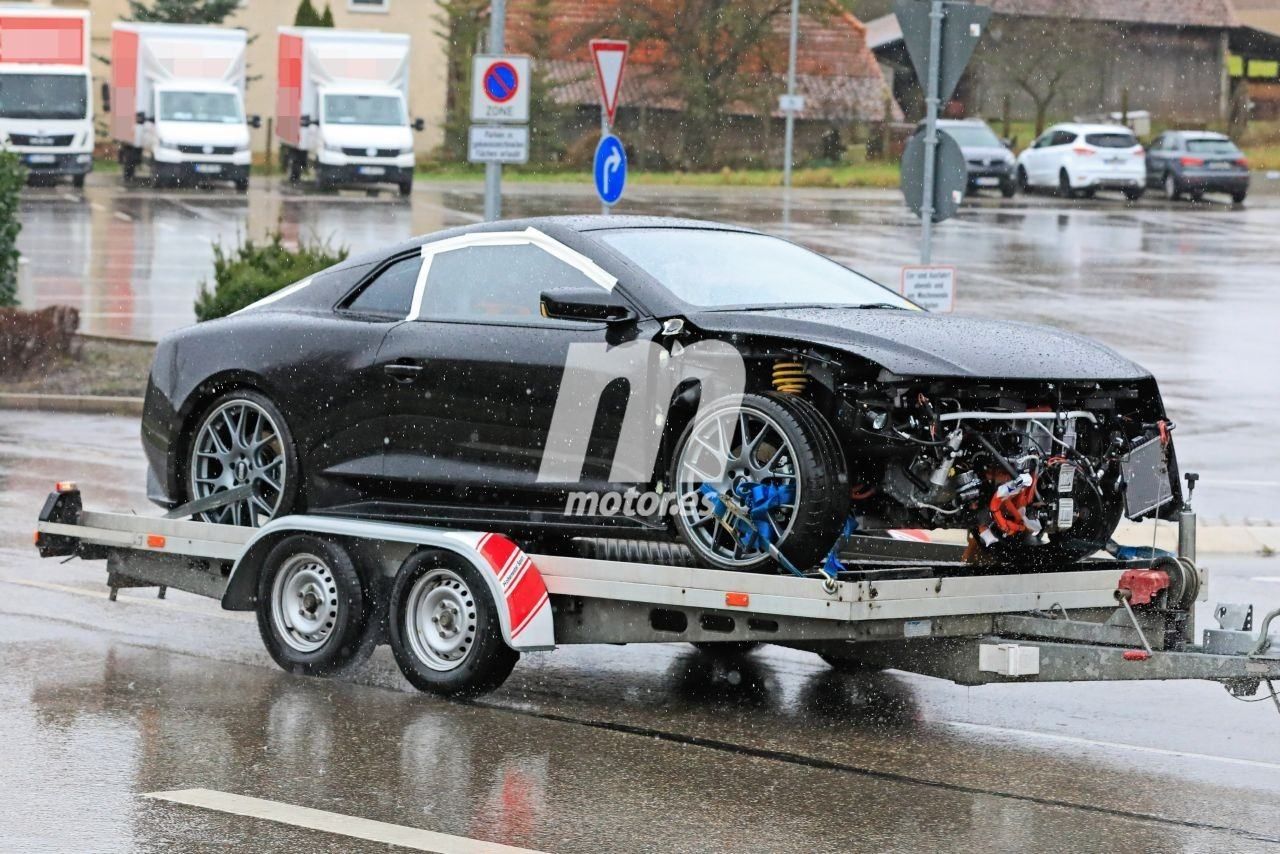 Cazado en fotos espía el prototipo del Gumpert Nathalie, el deportivo eléctrico