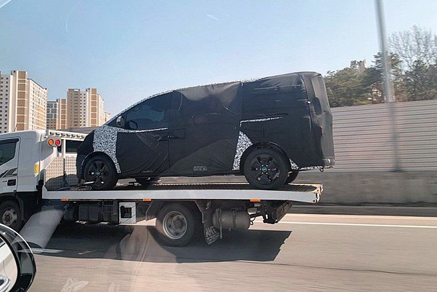 Nuevas fotos espía desvelan una generación completamente nueva del Hyundai H-1