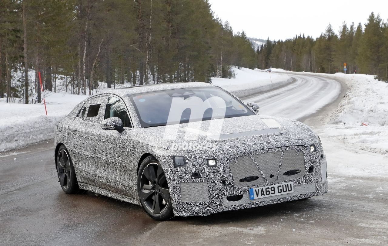 Fotos espía Prototipo Jaguar XJ Eléctrico 2021