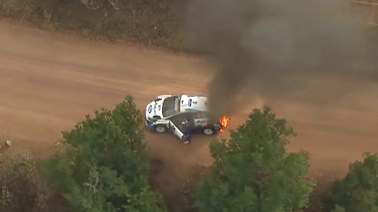 M-Sport no encuentra la explicación para el incendio del Ford de Lappi