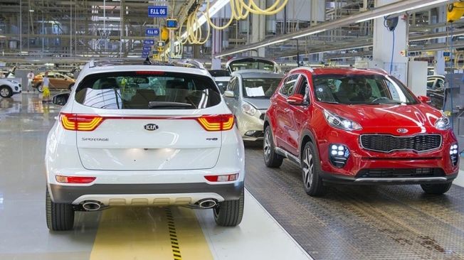 Producción del Kia Sportage en Zilina (Eslovaquia)