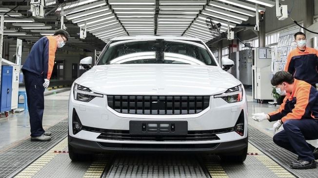 Producción del Polestar 2 en China