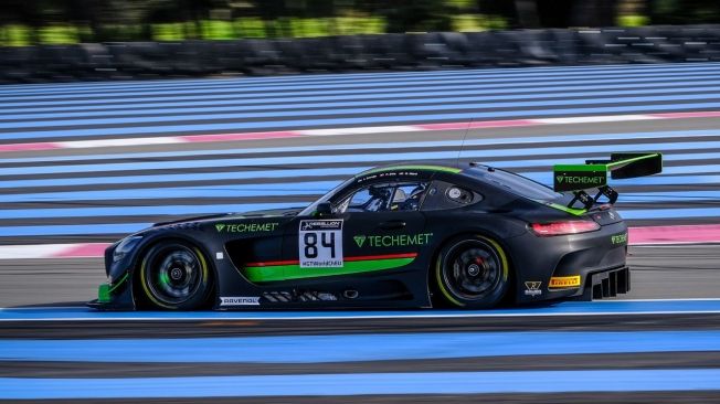 Los Mercedes-AMG GT3 Evo mandan en el test del GTWC en Paul Ricard