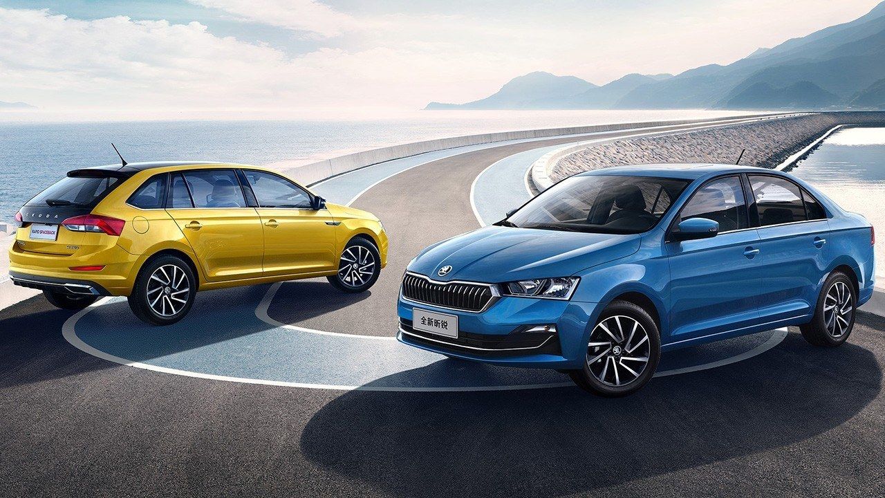 Skoda presenta en China los nuevos Rapid y Spaceback