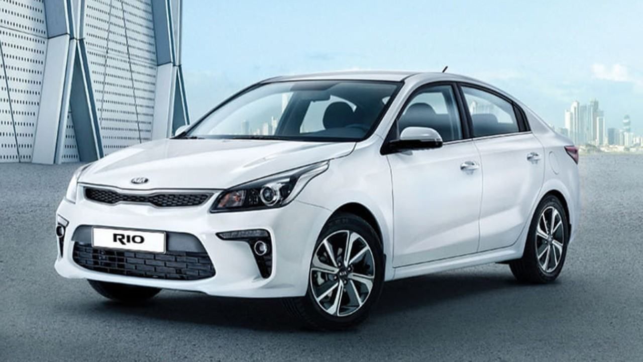 Rusia - Febrero 2020: El Kia Rio obtiene un excelente resultado