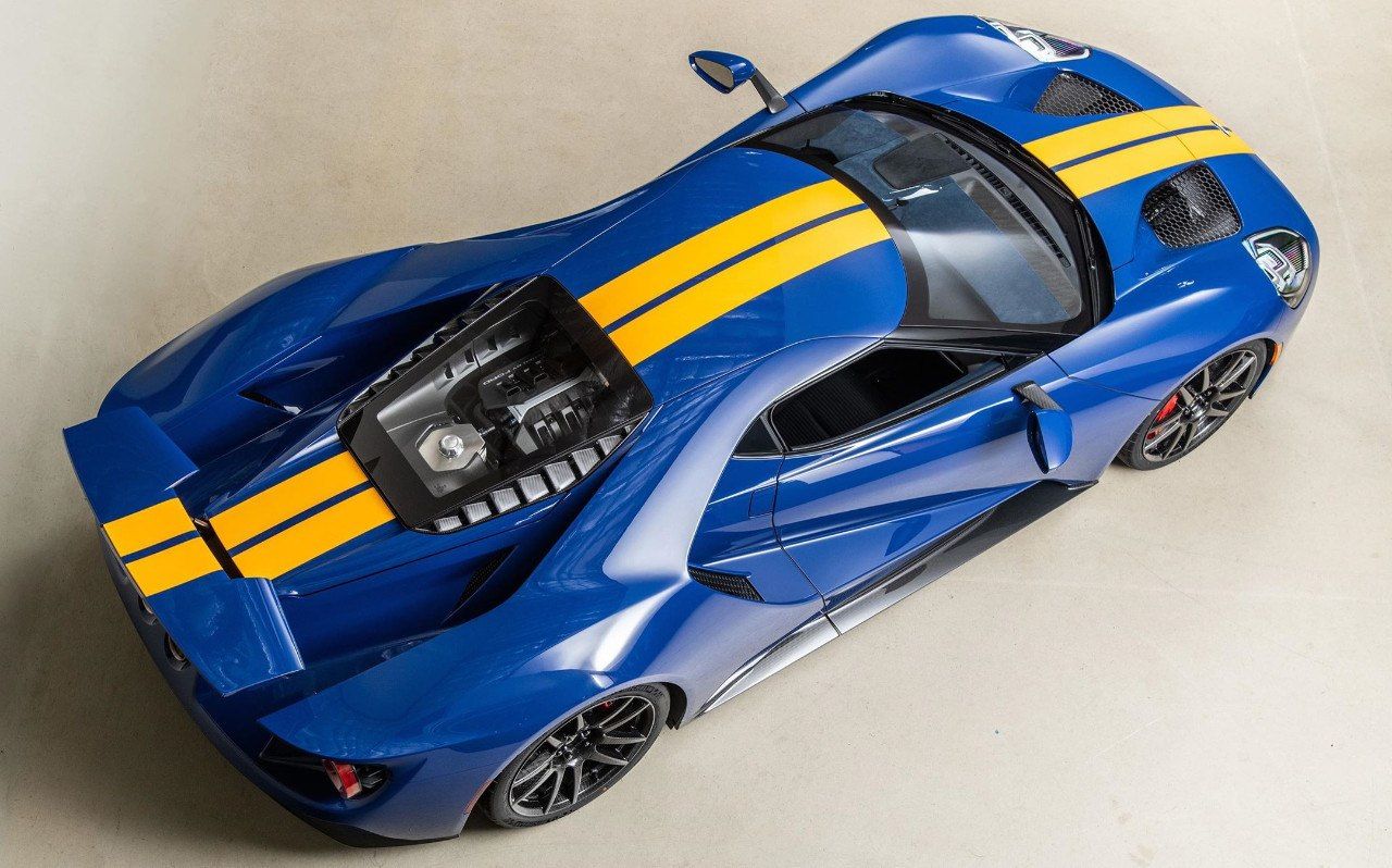 Canepa presenta un espectacular Ford GT con los históricos colores de Sunoco