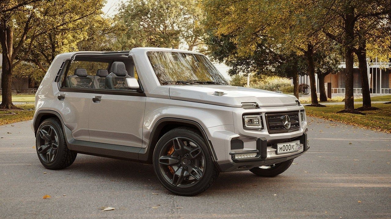 G-Niva, el resultado de fusionar el Mercedes Clase G con el Lada Niva