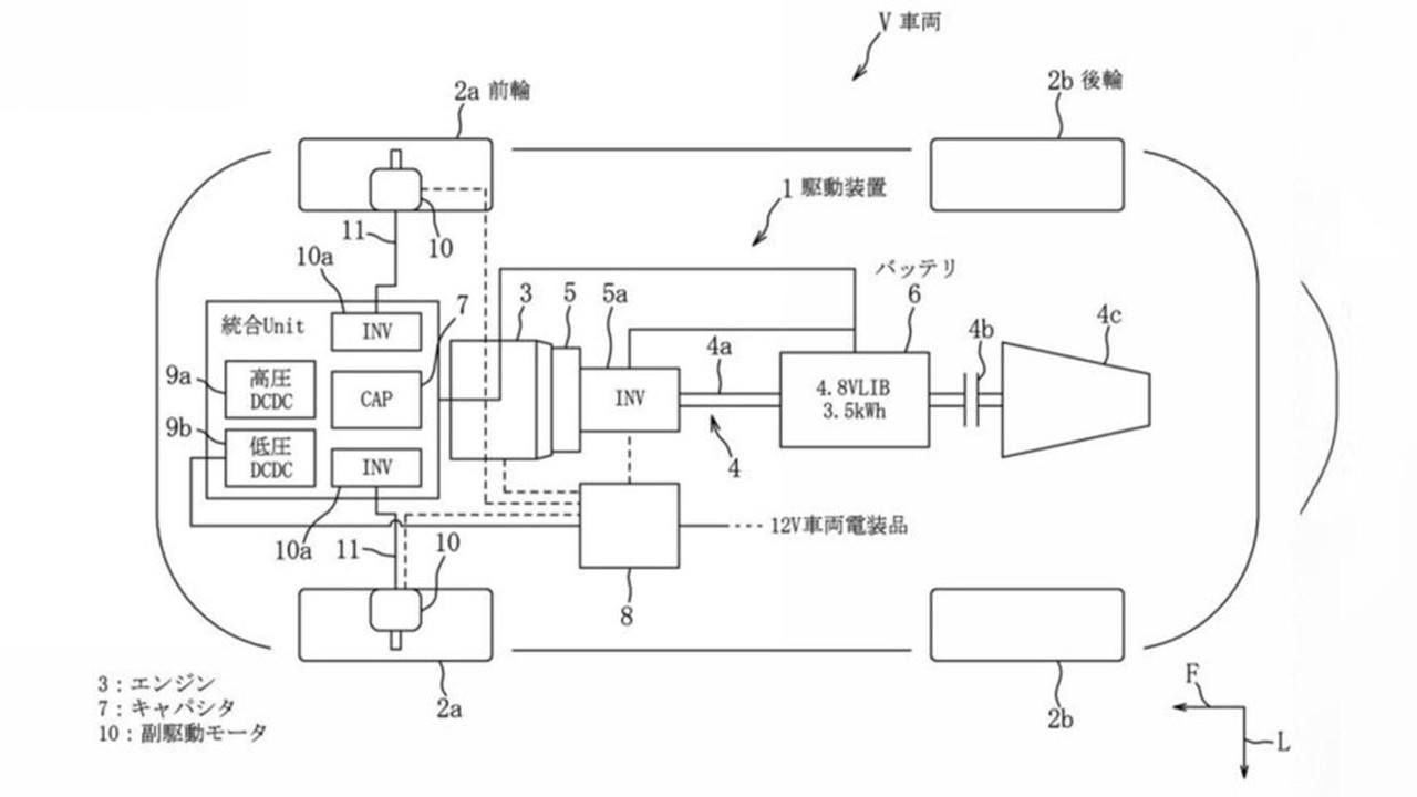 Mazda registra nueva patente de un conjunto híbrido con motor rotativo y tracción total