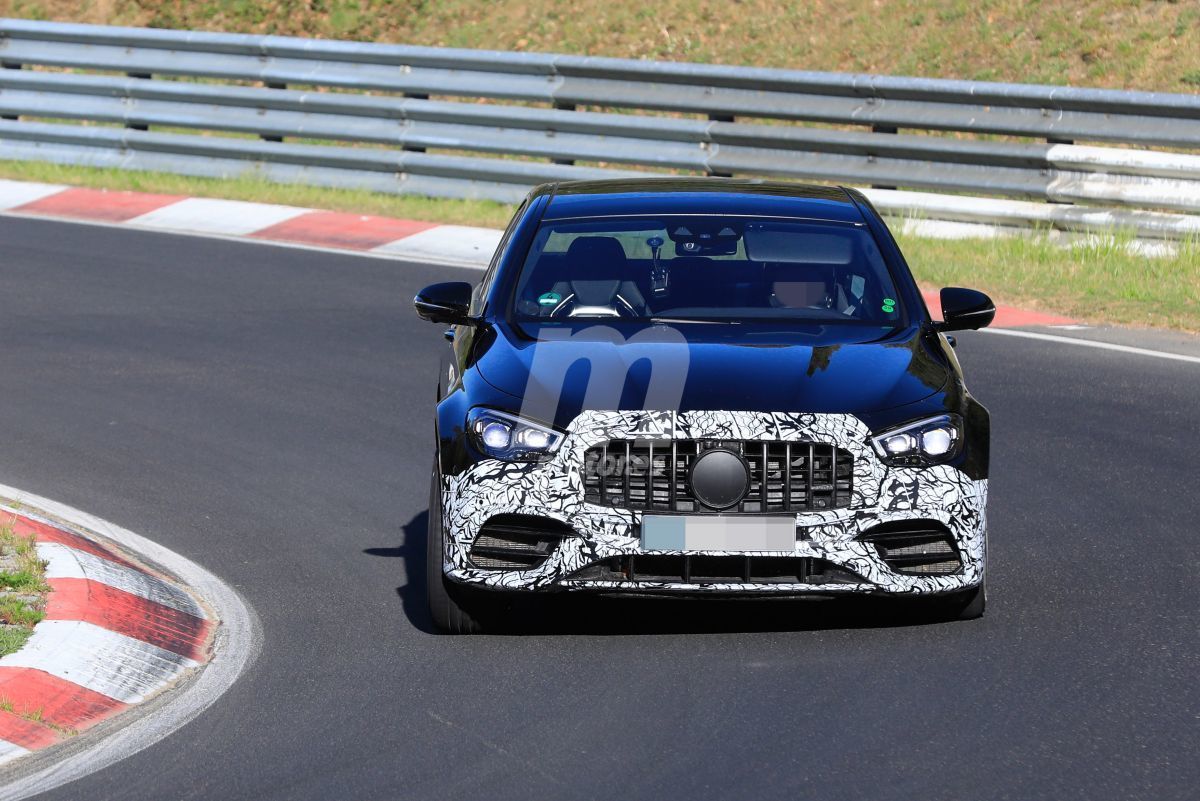 El nuevo Mercedes-AMG E 63 Facelift, cazado casi al descubierto en Nürburgring