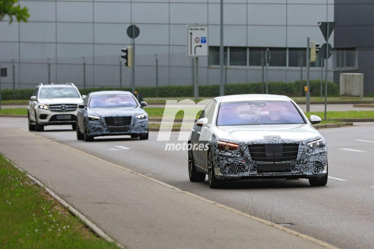 Los prototipos del nuevo Mercedes Clase S W223 se enfrentan a sus últimas pruebas