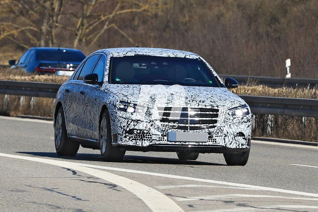 Cazada la nueva generación del Mercedes Clase S Guard, la versión blindada