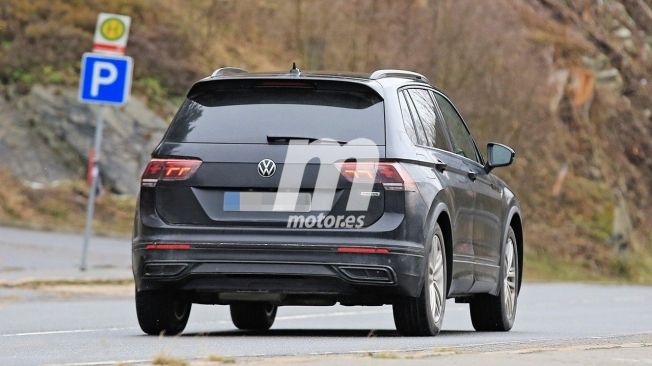 Volkswagen Tiguan 2020 - foto espía posterior