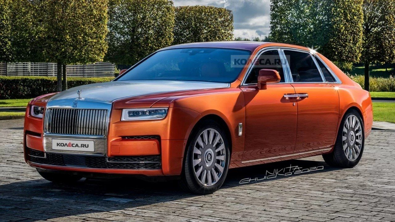 La segunda generación del Rolls-Royce Ghost destapa su diseño en unas recreaciones