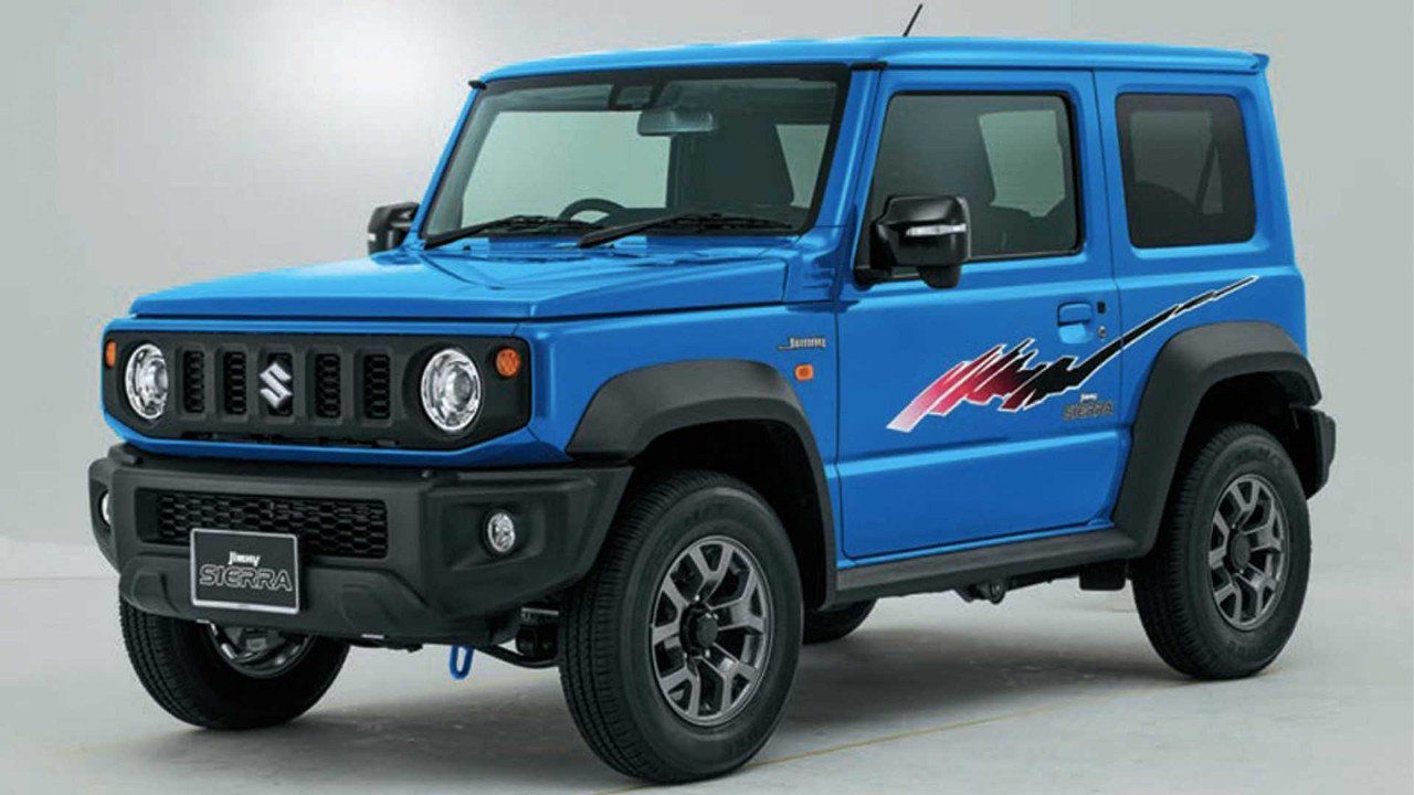 El Suzuki Jimny estrena las icónicas gráficas retro del Suzuki Santana