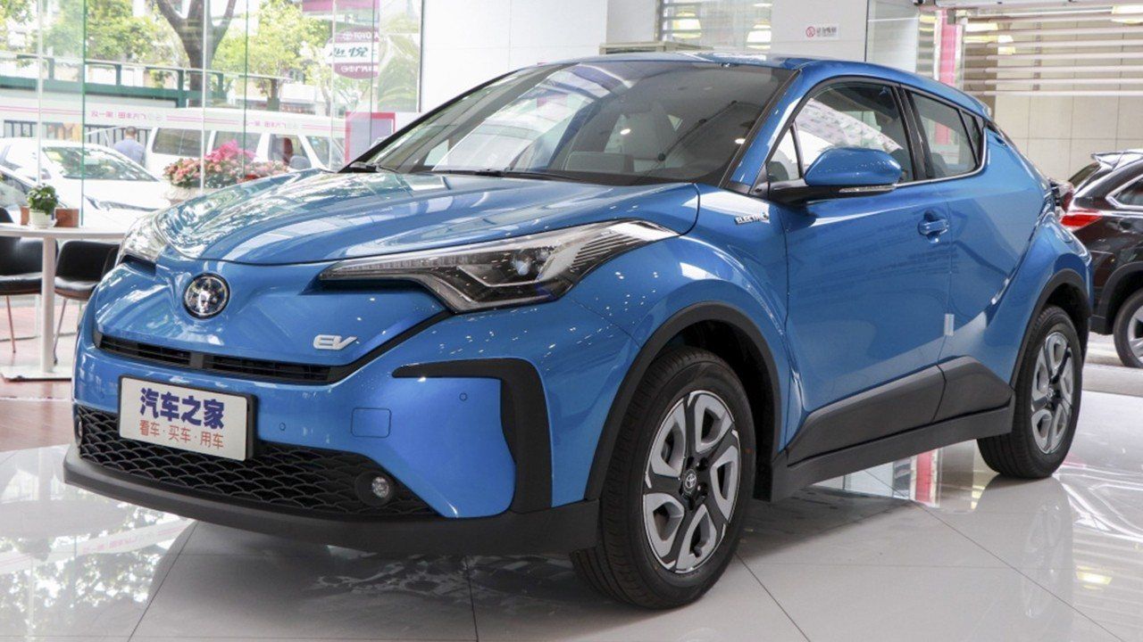 El Toyota C-HR EV, la versión eléctrica, ya está en los concesionarios chinos