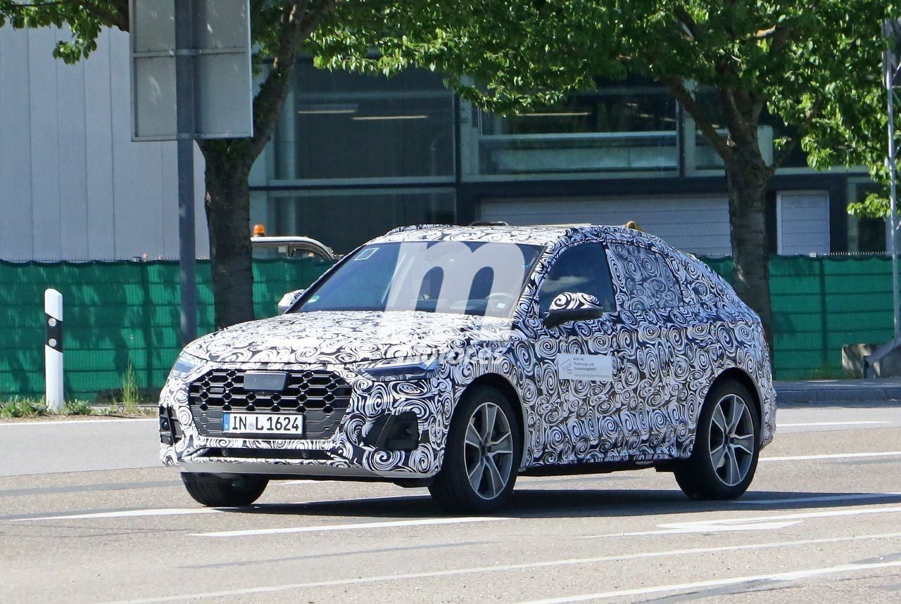 ¡Cazado! El Audi Q5 Sportback, un nuevo SUV Coupé, al detalle en estas fotos espía