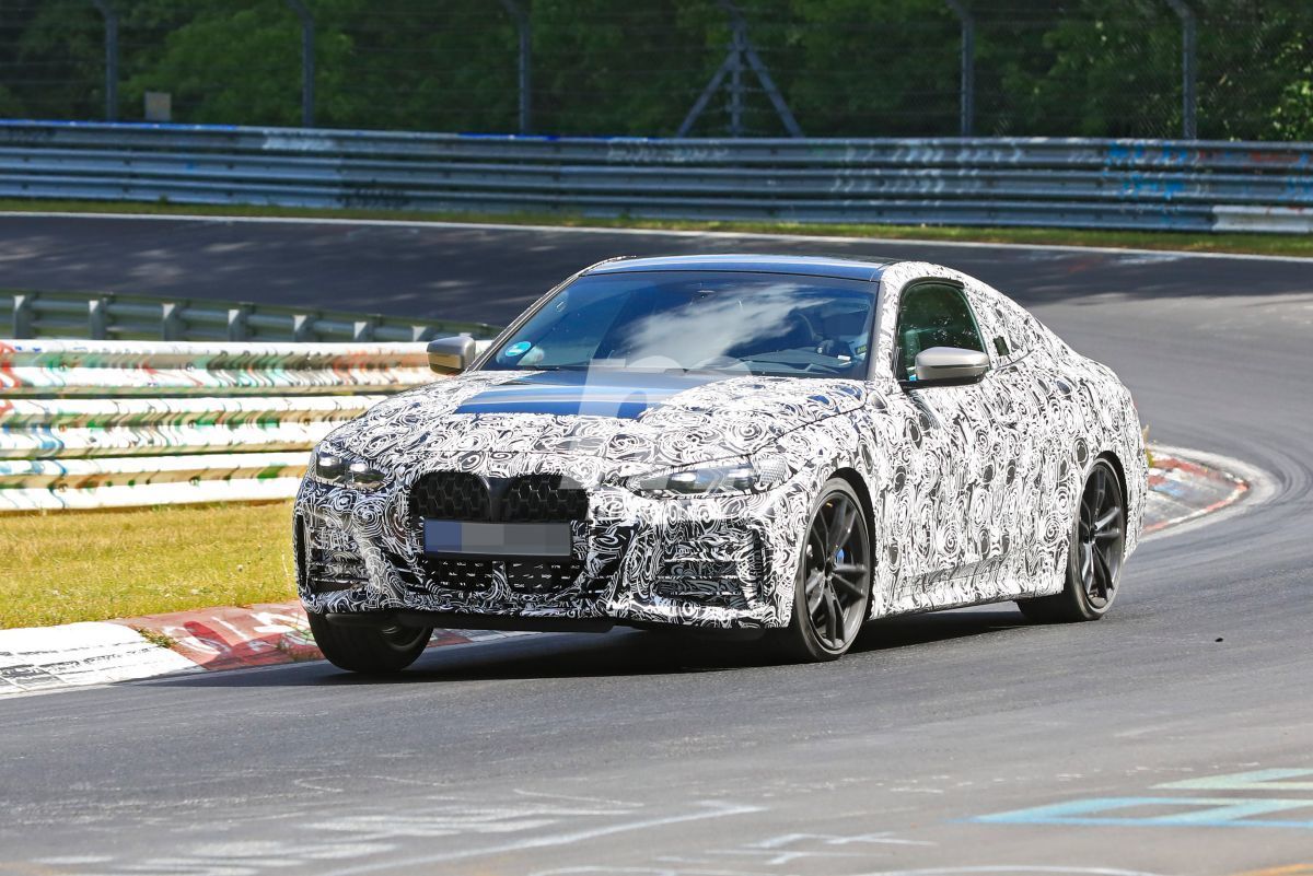 El nuevo BMW Serie 4 Coupé se deja ver más destapado en Nürburgring