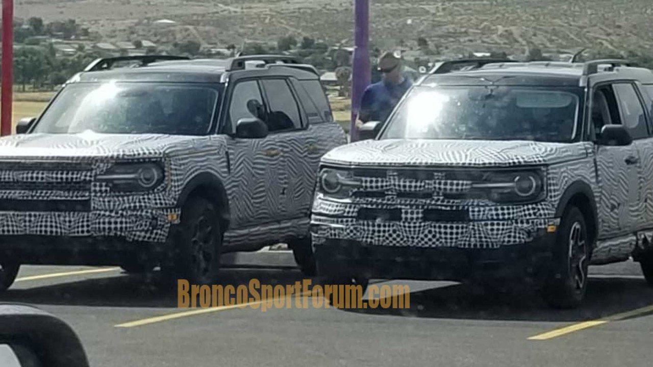 Los prototipos del Ford Bronco Sport confirman que tendrá distintas parrillas